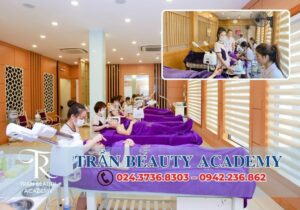 Đây là một không gian chuẩn spa lý tưởng, nơi học viên được thực hành ngay trong môi trường sát thực tế.